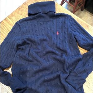 RALPH LAUREN Polo Women’s cable sweater szL